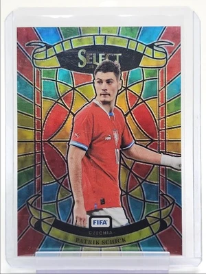PATRIK SCHICK 2022 SELECT FIFA STAINED GLASS PRIZM SSP CZECHIA Q0902 - Image 1 of 2
