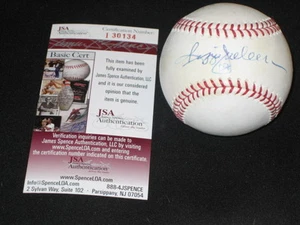 REGGIE JACKSON YANKEES LEGEND AUTOGRAPHED SIGNED RAWLINGS OML BASEBALL JSA HOF - Picture 1 of 1