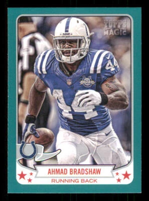 2013 Topps Magic Mini Green Border #259 Ahmad Bradshaw - Image 1 of 2
