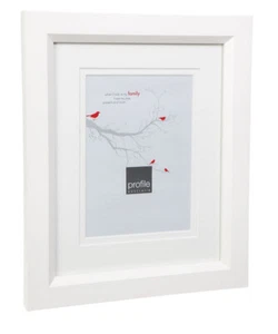 Profile Deluxe Tribeca Timber White Frame 8x10" - Picture 1 of 1