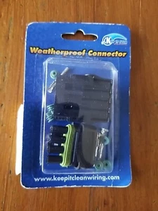 Weatherpack ( 4 Wire ) Terminal Kit, Male & Female 14, 16 AWG - Picture 1 of 2