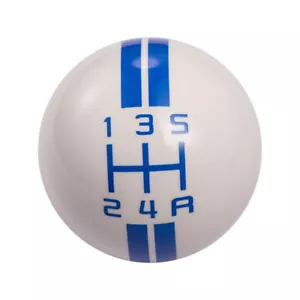 Blue For Ford Mustang Car Speed Manual Gear Shift Knob Shifter Lever 5 Speed New - Picture 1 of 7