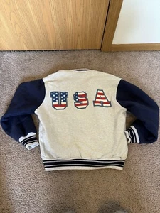Vintage Joe Cool USA 1995 Snoopy Varsity Jacket Medium - Picture 1 of 12