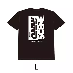 Inno64 x SCENE REVERSE LOGO TEE Black White L Size #IS-REV-BW-L - Picture 1 of 4