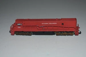 Locomotora diésel Trix Custom Savanna Southern U28C escala N C48721 - Imagen 1 de 5
