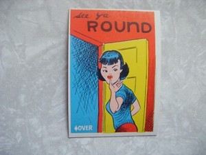 1961 Donruss Idiot Cards 12 ~ Sharp