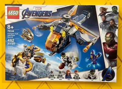 New LEGO 76144 Super Heroes Avengers Hulk Helicopter Rescue - Image 1 of 2