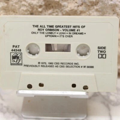 The All Time Greatest Hits of Roy Orbison Volume 1 Cassette Tape ONLY - Image 1 of 3