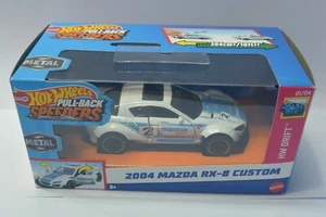 2023 Hot Wheels Pull Back Speeders car 2004 MAZDA RX-8 CUSTOM - Picture 1 of 1