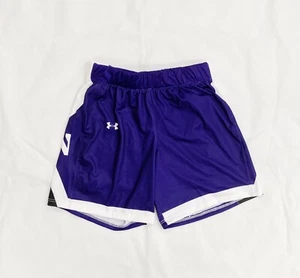 Under Armour Northwestern Wildcats Basketball Short Women's S Purple UJKSP1W - Picture 1 of 2