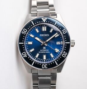 Seiko Prospex SBDC163 Men's Automatic Blue Dial Dive Watch 40mm