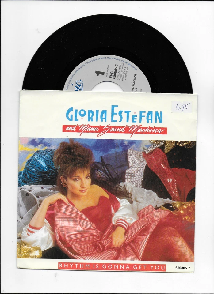 MIAMI SOUND MACHINE GLORIA ESTEFAN RHYTHM IS GONNA SINGLE FROM NETHERLANDS  - Image 1 of 1