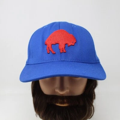 Buffalo Bills Hat Mens Large - XL Blue Reebok Gridiron Classic NFL Baseball Cap - Image 1 of 4