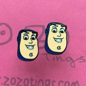 Toy Story Buzz Lightyear Metal Stud Earrings - Picture 1 of 1