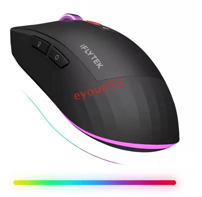 iFLYTEK AM50 AI Smart Mouse Wired Wireless Translater Mouse For Mac Win 5000DPI - Image 1 of 4