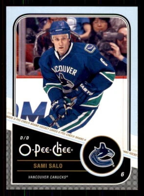 2011-12 O-Pee-Chee #187 Sami Salo Vancouver Canucks - Image 1 of 2