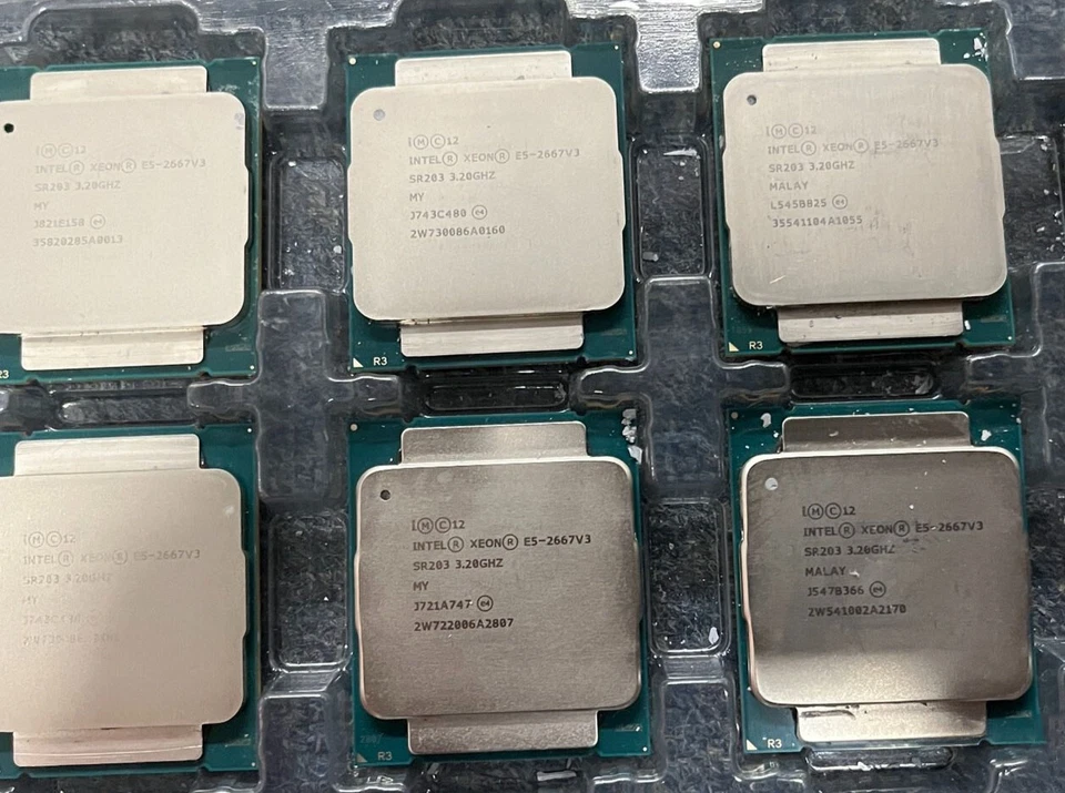 Intel Xeon E5-2667 V3 8-core 16-thread 135W 3.20GHz LGA-2011-3 CPU processor - Image 1 of 1