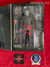 Kane Hodder autographed signed Neca figure Friday the 13th Jason Beckett