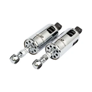 Progressive Suspension 422 Series Heavy Duty Shocks Chrome For 89-99 SOFTAIL NU - Picture 1 of 1