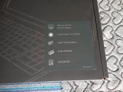 COMPUTER PORTATILE MEDION MOD-62540 -E15423 8GB-RAM 256 GB SSD-WIN 11 HOME - Immagine 1 di 4