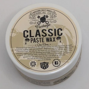Chemical Guys WAC_312 Vintage Classic Paste Wax 8oz Ivory Carnauba Gloss - Picture 1 of 3