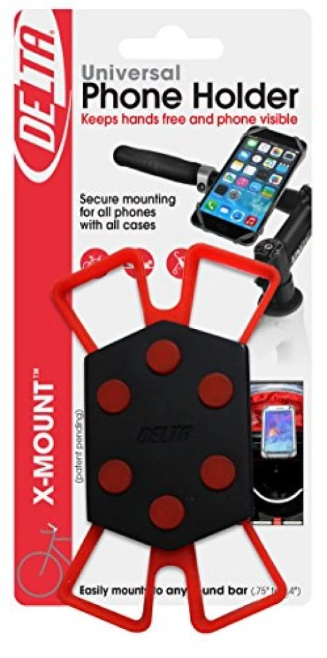 Delta Cycle X Montaje Bicicleta Soporte Caddy Estuche iPhone Samsung Android Foto 1 de 1