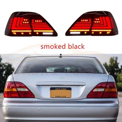Smoked Full LED Tail Lights Rear Lamp Replace For Lexus LS430 2001-2003  - Изображение 1 из 4