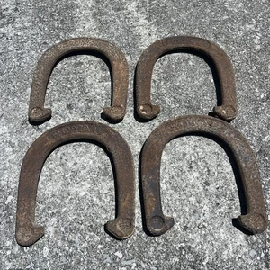 4 Vintage Royal St. Pierre Horseshoes Pitching Horseshoes Worcester MA - Picture 1 of 10