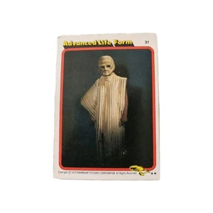 STAR TREK THE MOTION PICTURE 1979  No 31 ADVANCED LIFE FORM   TOPPS  SCI FI - Picture 1 of 1