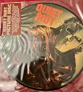 Quiet Riot Metal Health Picture Disc 1983 w/Hype Sticker Limited Edition - Picture 1 of 11