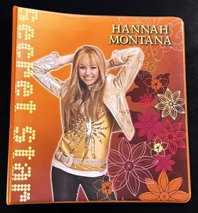 RARE Secret Star Hannah Montana Show Binder Notebook Disney Miley Cyrus 11"x10" - Picture 1 of 7