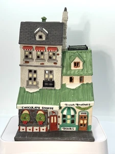 Dept 56 Heritage Village Christmas In The City “The Chocolate Shop” 5968-4 1988 - Picture 1 of 12
