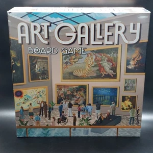 New ART GALLERY Family Fun Board Game Piatnik Vienna Sealed - Picture 1 of 4