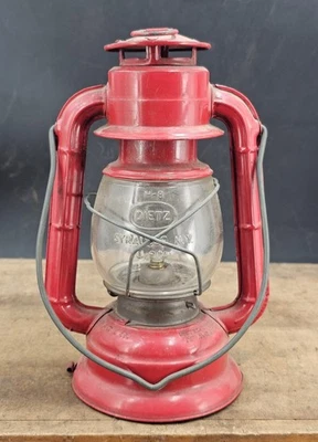 Antique Dietz Comet Battery Tubular Lantern Lamp Nice Condition  - Image 1 of 4