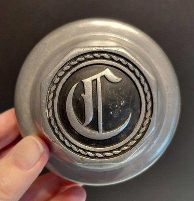 Original CHRYSLER Screw-on Hubcap 1924-28 Wood Wheels Large Hub Size Imperial? - Image 1 of 4