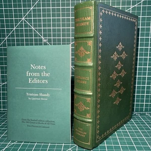 Franklin Library: Tristram Shandy by Laurence Sterne & Editor’s Notes Near Mint - Imagen 1 de 10