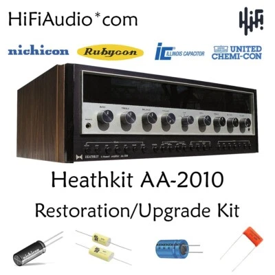 Heathkit AA-2010 receiver restoration kit service recap capacitor fix rebuild - Image 1 of 4