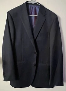 Bartorelli Napoli Blazer Navy Blue Wool & cashmere Italian  Approx 43R See Pics - Picture 1 of 11