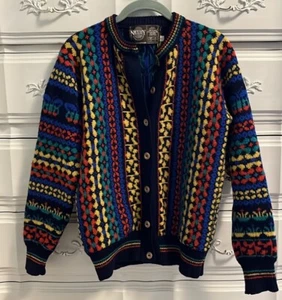 Vintage Nethy 100% Shetland Wool Cardigan Sweater Women’s Small EUC - Picture 1 of 5
