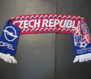 Vintage Tschechische Republik Schal Schals Fußball A9 - Bild 1 von 11