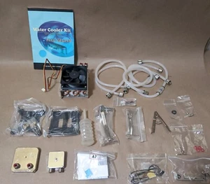 USADO: Accesorios de enfriador de agua de overclocking Evercool WC-202 SOLAMENTE + Ventilador de CPU - Imagen 1 de 8