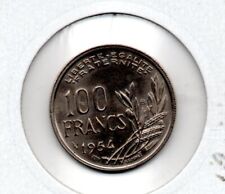 100 francs Cochet 1954 B - TTB - ancienne pièce monnaie France - N54301