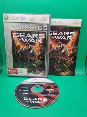 Gears of War Microsoft Xbox 360 Game (2006) PAL - Complete W Manual - VGC - Image 1 of 3