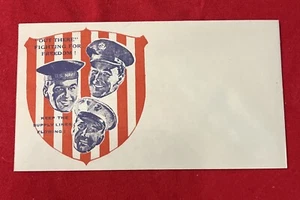WW2 WWII US Wartime patriotic American Fight For Freedom 1943 USA - Picture 1 of 2