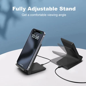 30W Fast Wireless Charger Dock Station For Apple iPhone 15 Pro Samsung S24+ S23 - Picture 1 of 25