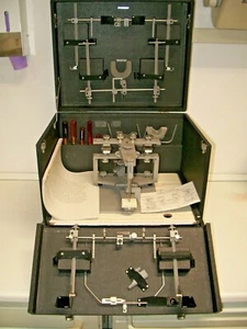 Articulator C.E.STUART,Facebow, dental lab, dentist,Denar,Whip Mix,Artex,SAM - Picture 1 of 14