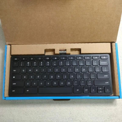 HP 320 Chrome Bluetooth Keyboard Wireless Chromebook Certified USA layout - Image 1 of 4