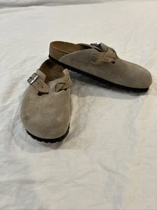 Birkenstock Boston Braided Clog, Tan, 37EU 6-6,5 US, Damen - Bild 1 von 12