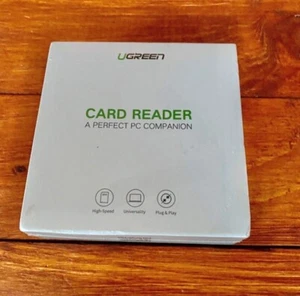 Ugreen USB Card Reader 3.0 High Speed Plug & Play PC Companion Sealed New - Picture 1 of 4