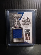 2013-14 In The Game LORD STANLEY'S MUG CUP #CWG-11 Wayne Gretzky, Blue 